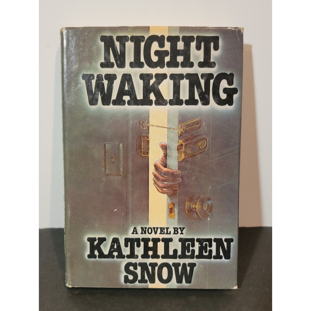 Night Waking Kathleen Snow 1978 Hardcover‎ Psychological Fiction Simon